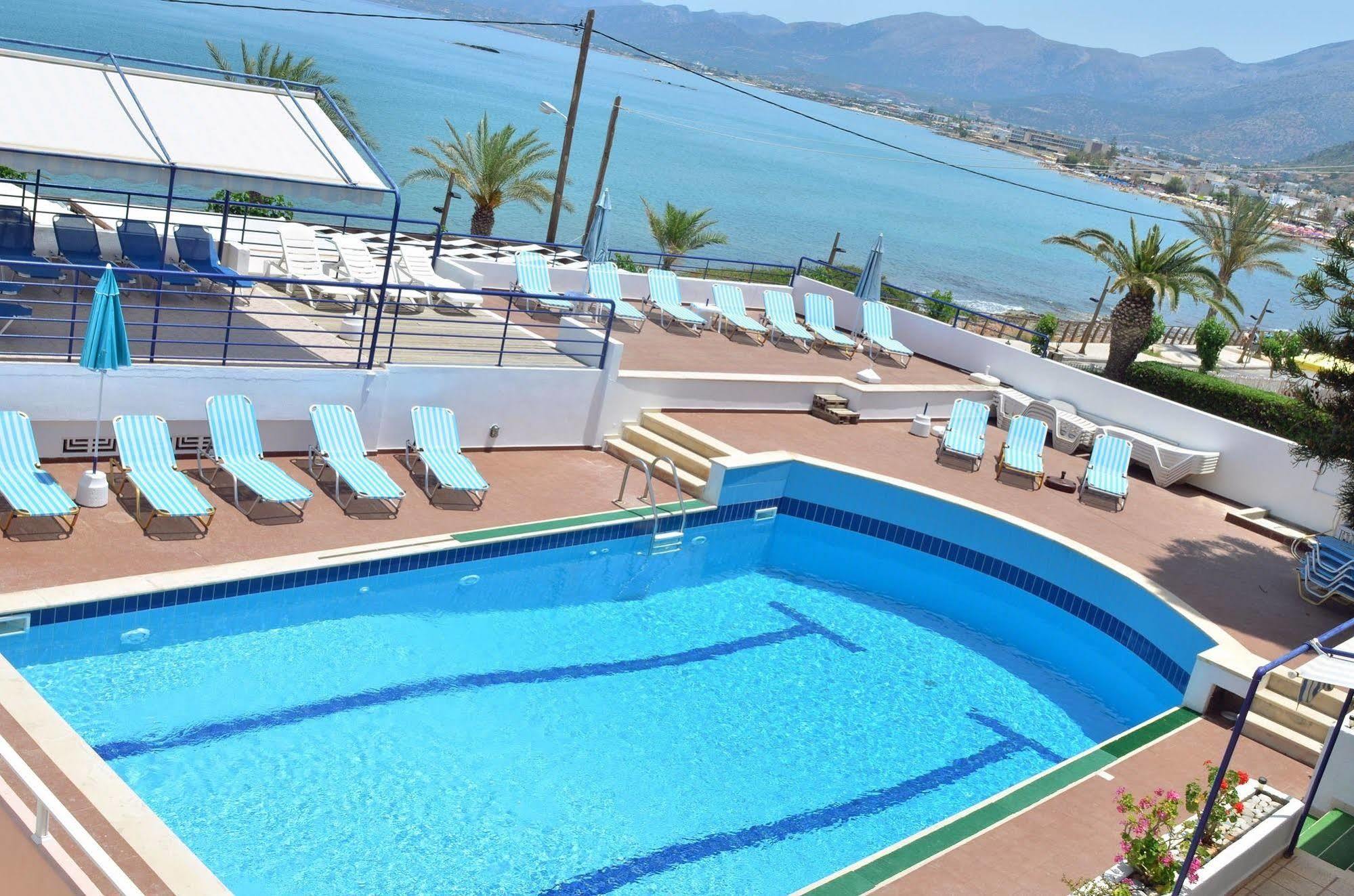 Hotel Thisvi Сталида Экстерьер фото